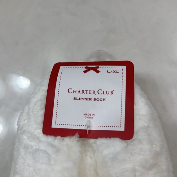 Charter Club Slipper Sock Size L/XL NWT - Picture 3 of 5